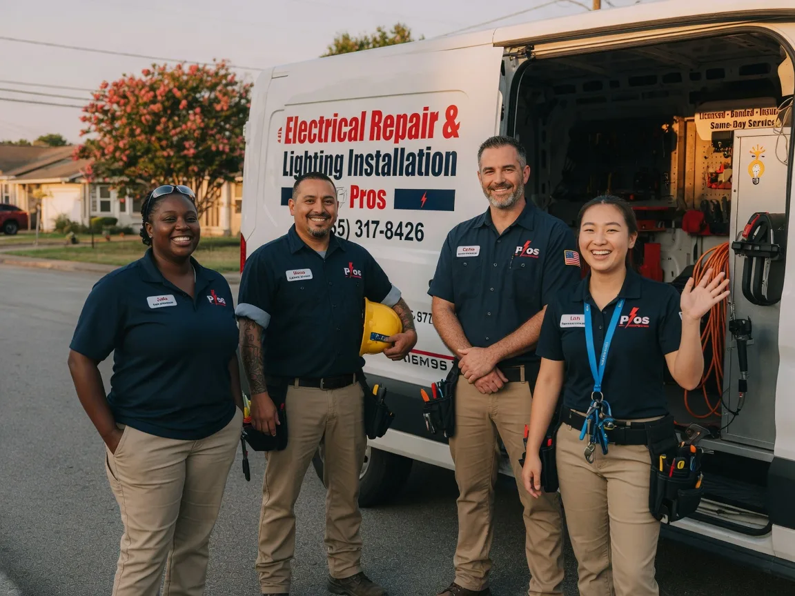 Licensed Electrician company in Millersview, TX